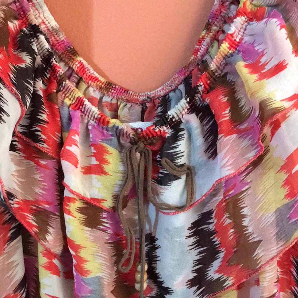 Vintage ruffle top